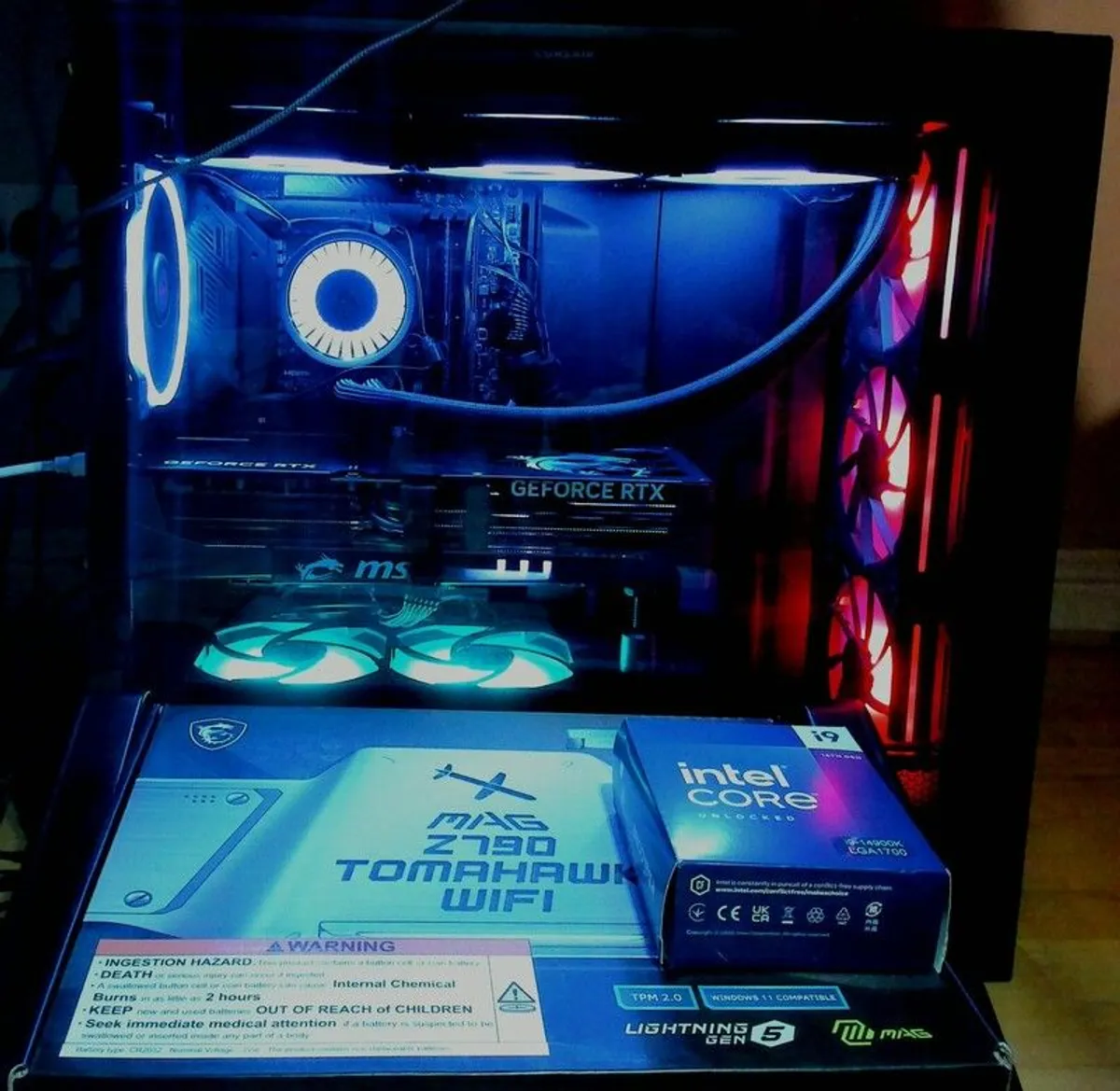 MSI MAG Z790 Tomahawk WiFi, Six Months Use, Boxed - Image 2