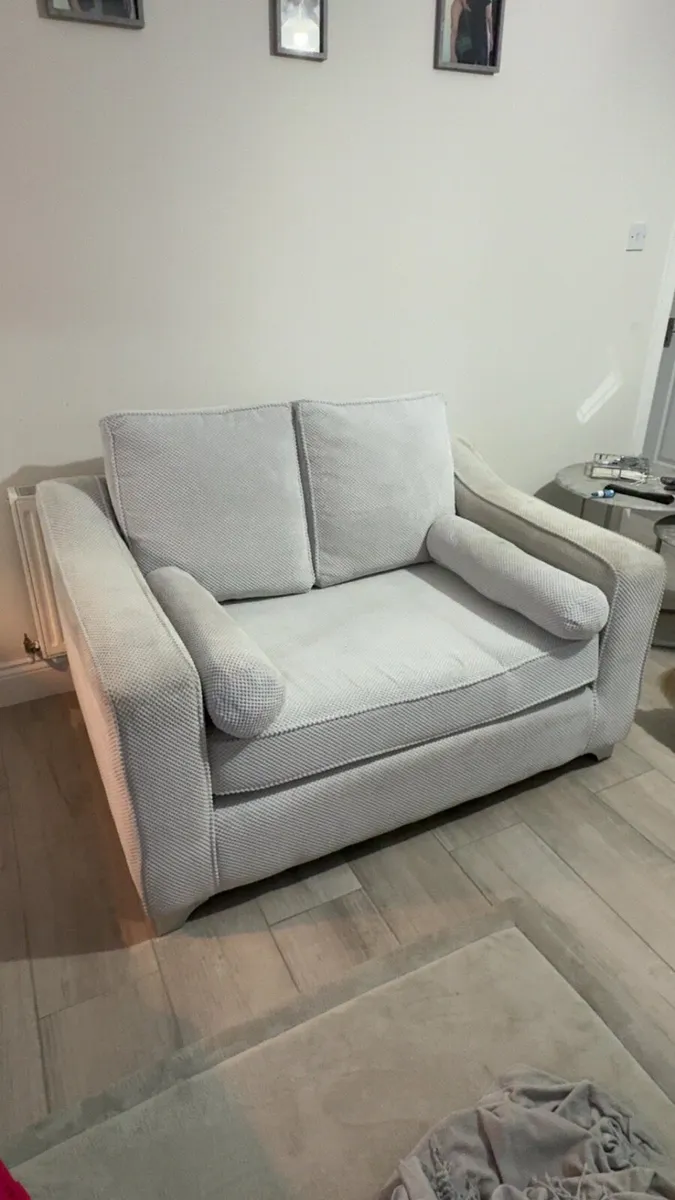 3+ 2 light grey sofa - Image 2
