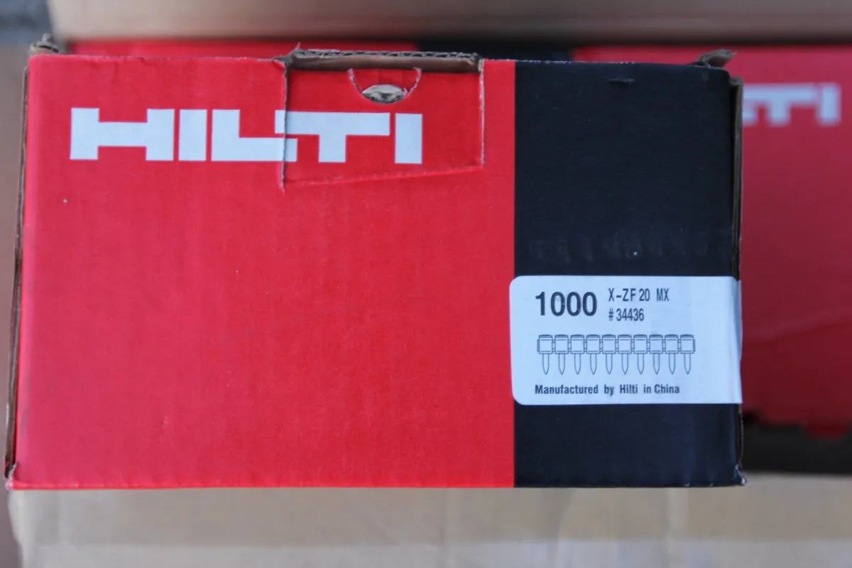 TitleHilti X-ZF 20 MX Collated Concrete Pins - Image 1