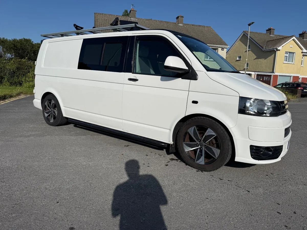 VW Transporter Camper Van, Under 2m with Roof Rack - Image 2