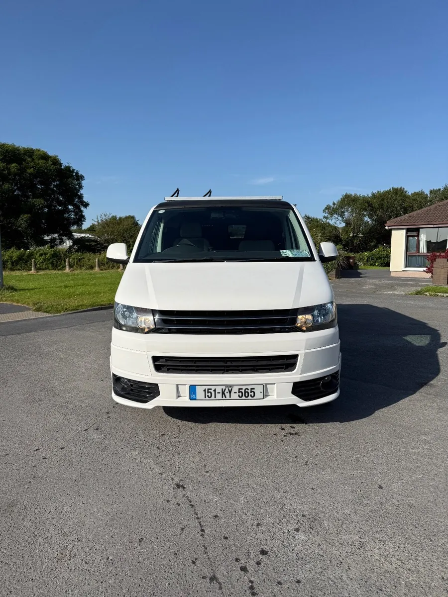 VW Transporter Camper Van, Under 2m with Roof Rack - Image 3