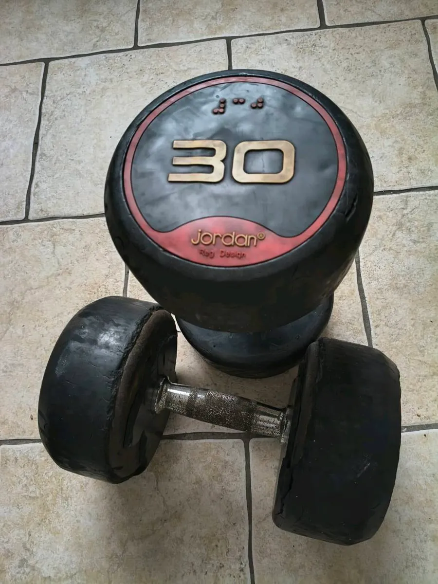 30kg Dumbbells - Image 2