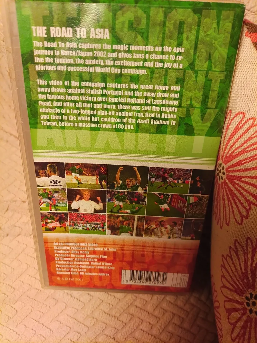 Video Republic of Ireland "Road to Asia" VHS(2001) - Image 2