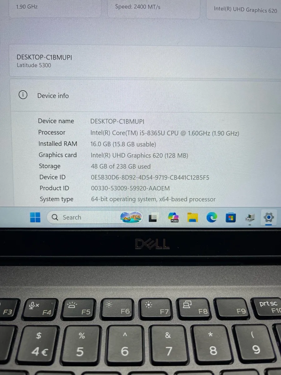 Dell Laptop i5 pro Touchscreen - Image 4