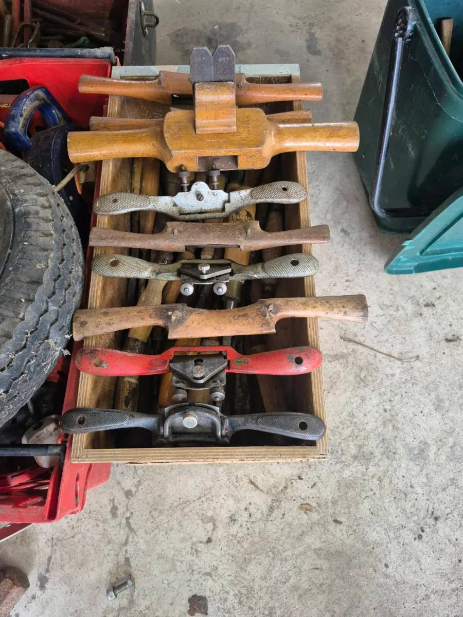 Vintage wood working tools - Image 1
