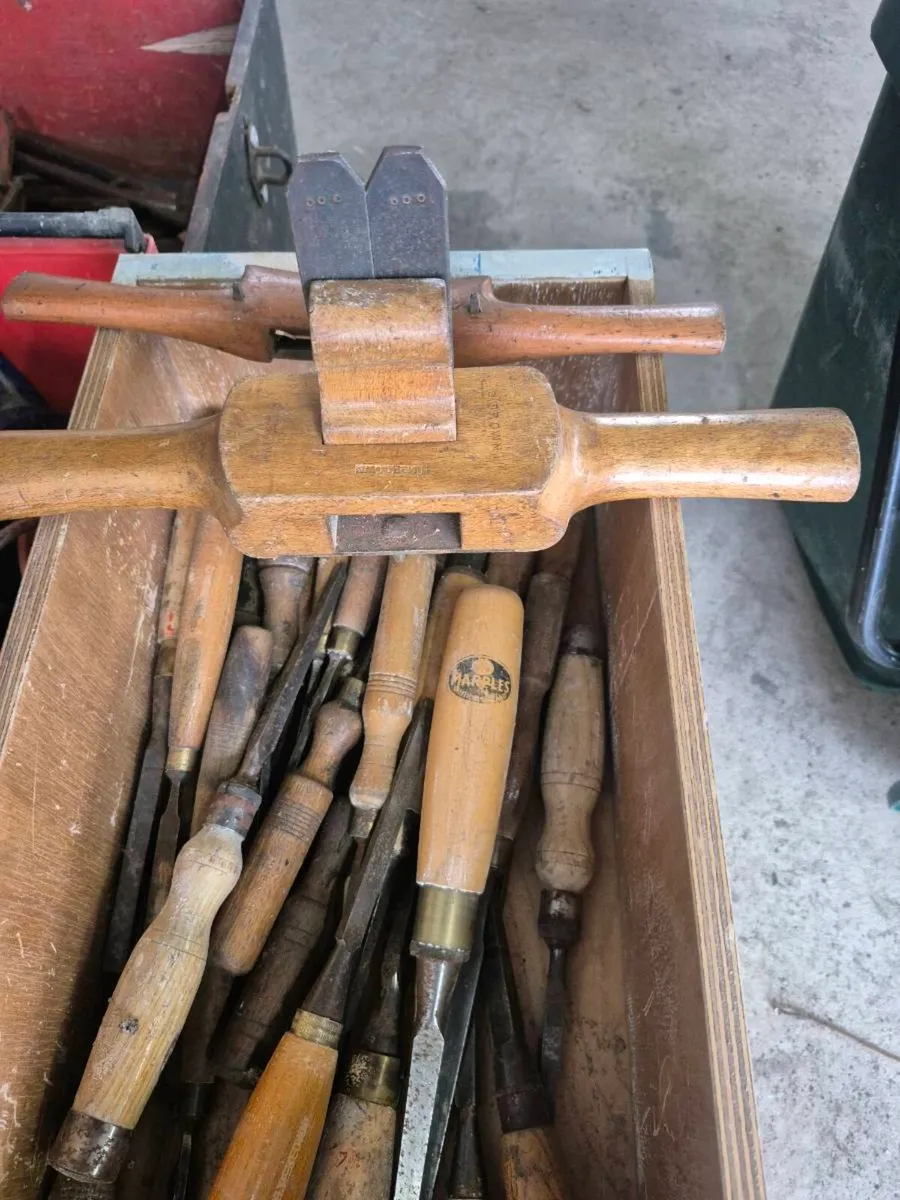 Vintage wood working tools - Image 4
