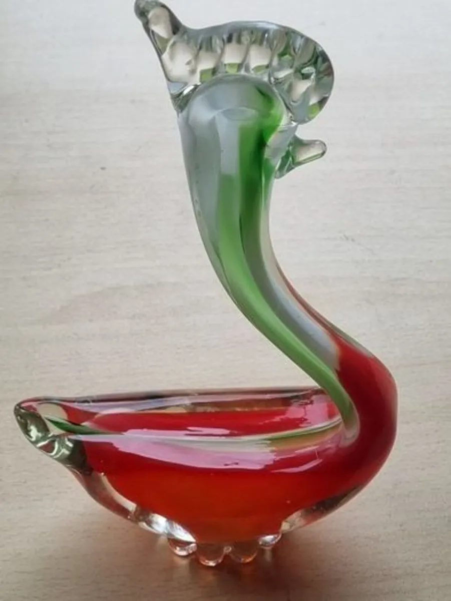 Venetian glass figurine of a rooster - Image 2
