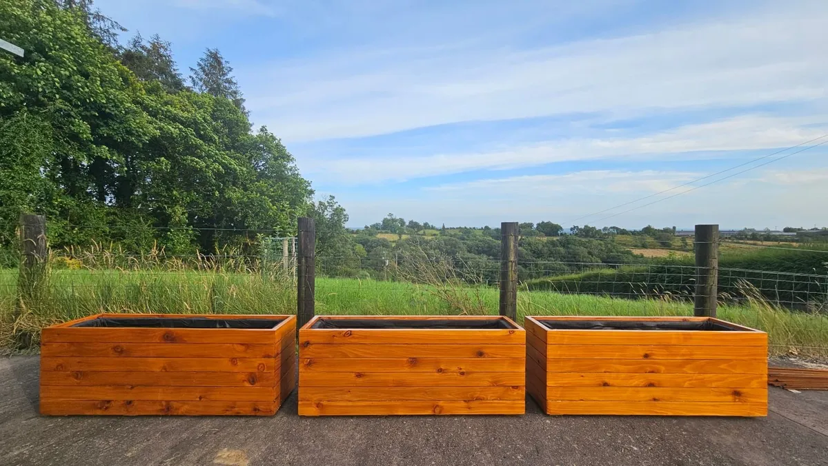 Premium Red Cedar Planters | 3 for €948 - Image 1