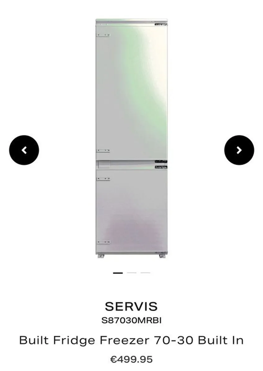 Built Fridge Freezer 70-30 Built In - Image 1
