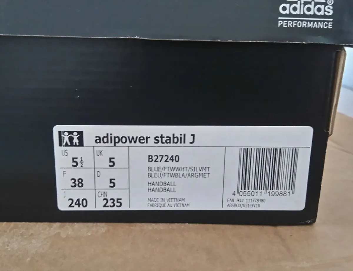 Adidas Adipower Stabil J (brand New) - Image 3