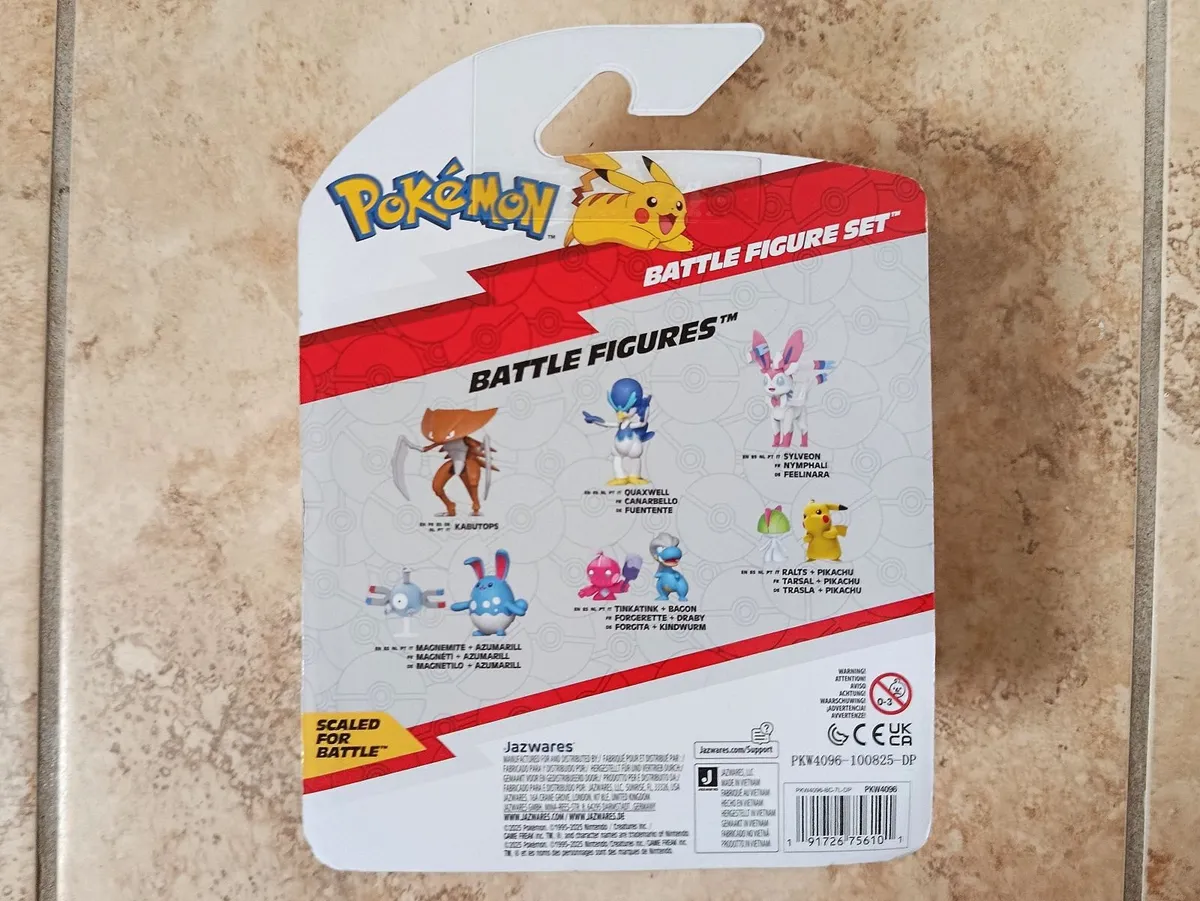 Pokemon Battle Figure Set Squirtle Absol Skorupi - Image 2