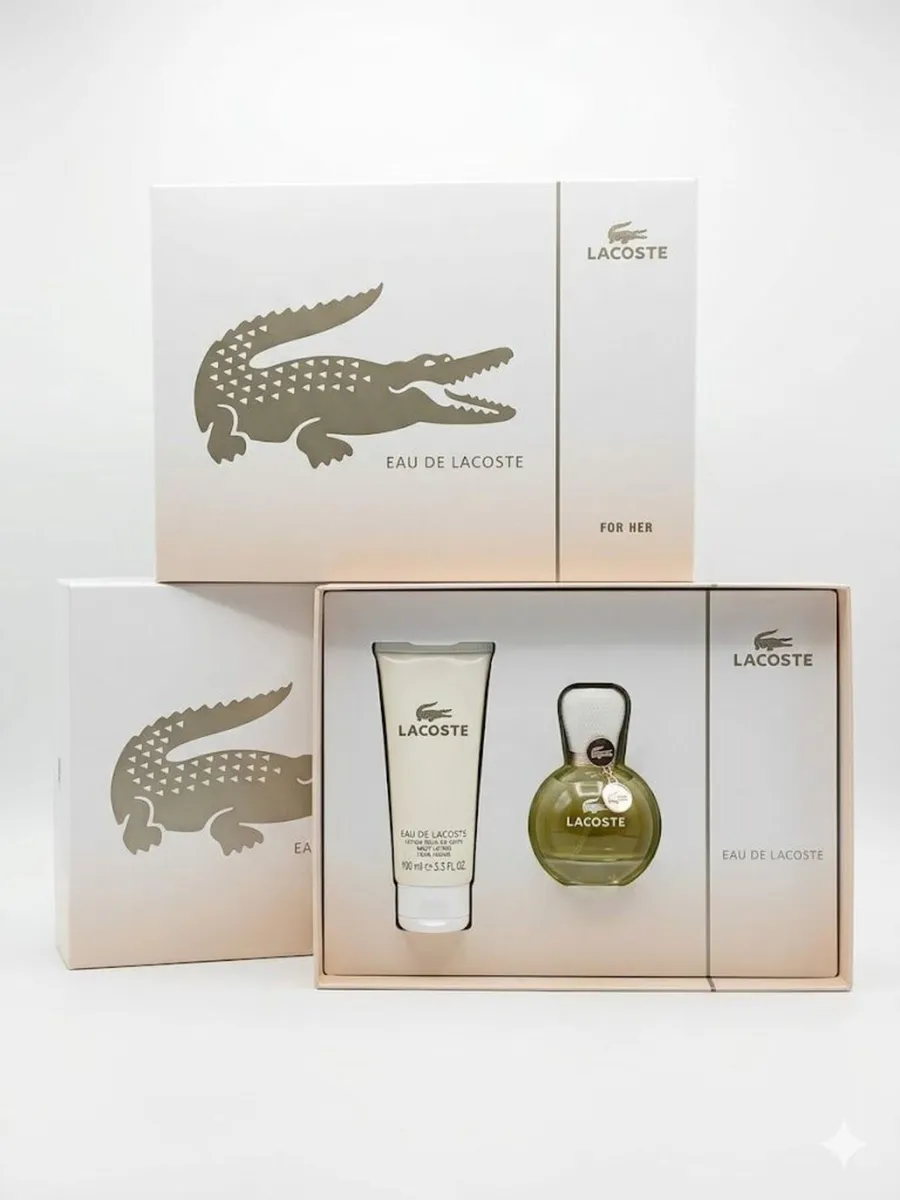 NEW Lacoste Eau De Lacoste Body Lotion 100ML - Image 1