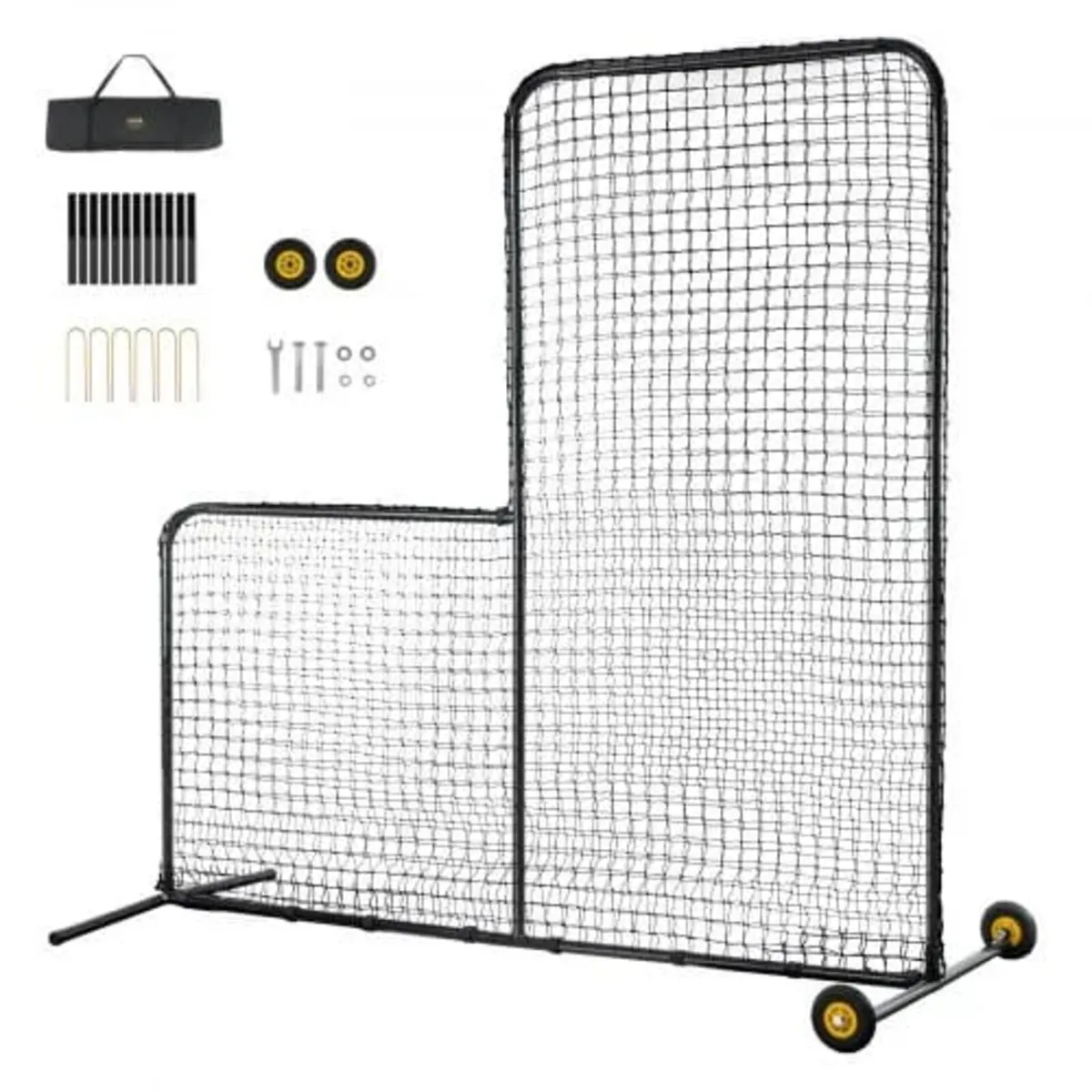 Screen Baseball for Batting Cage, 7x7 ft Softball - Image 1