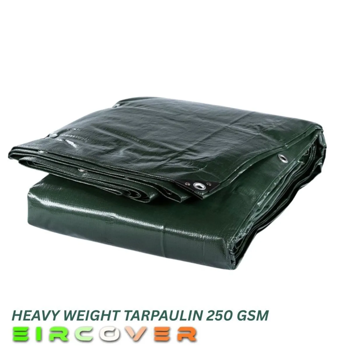 Heavy Weight Tarpaulin 7m x 10m (23' -33') 270 gsm - Image 4