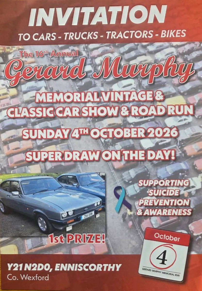 All roads lead to Enniscorthy Sunday Oct 4th - Image 1