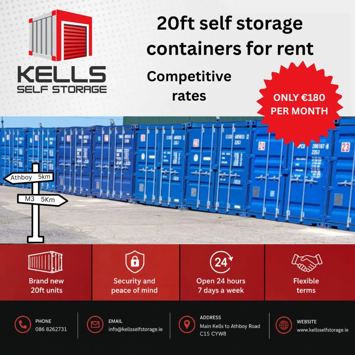 Kells Self Storage Units For Rent - Image 1