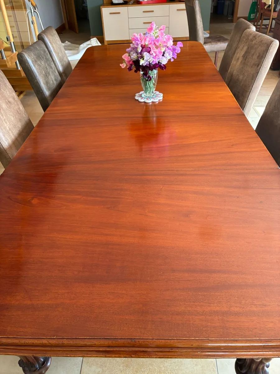 Mahogany Dining Room Table - Image 2
