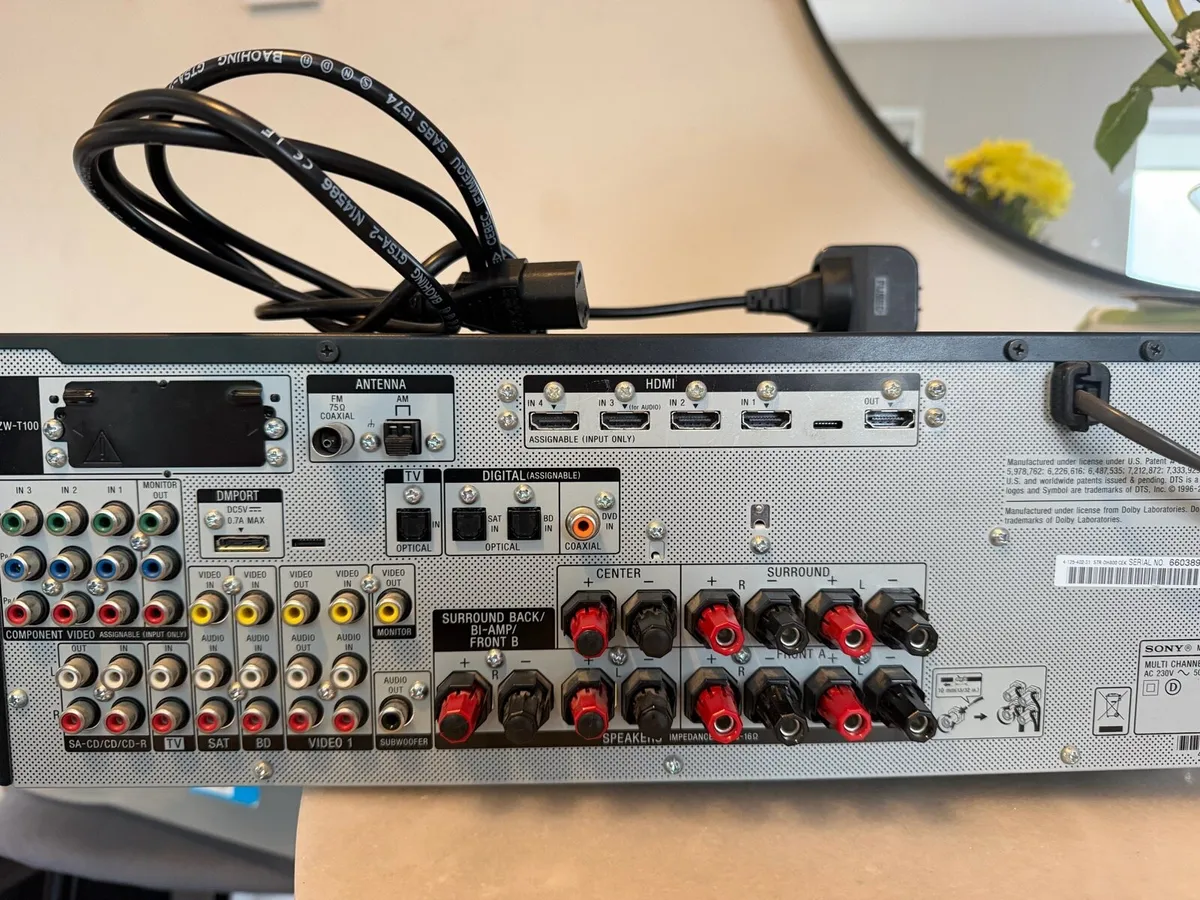 Sony STR-DH800 Receiver /Amplifier + Remote + Mic - Image 3