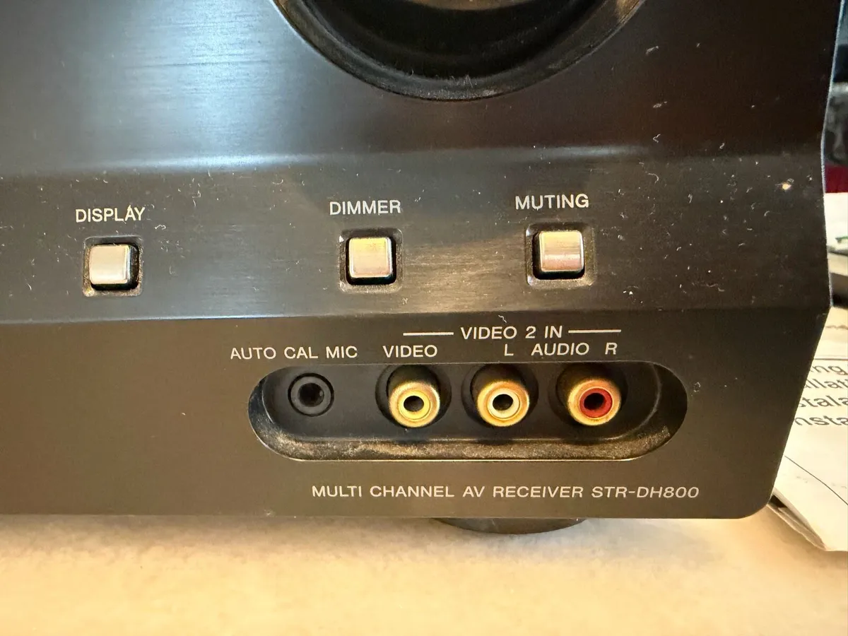 Sony STR-DH800 Receiver /Amplifier + Remote + Mic - Image 2
