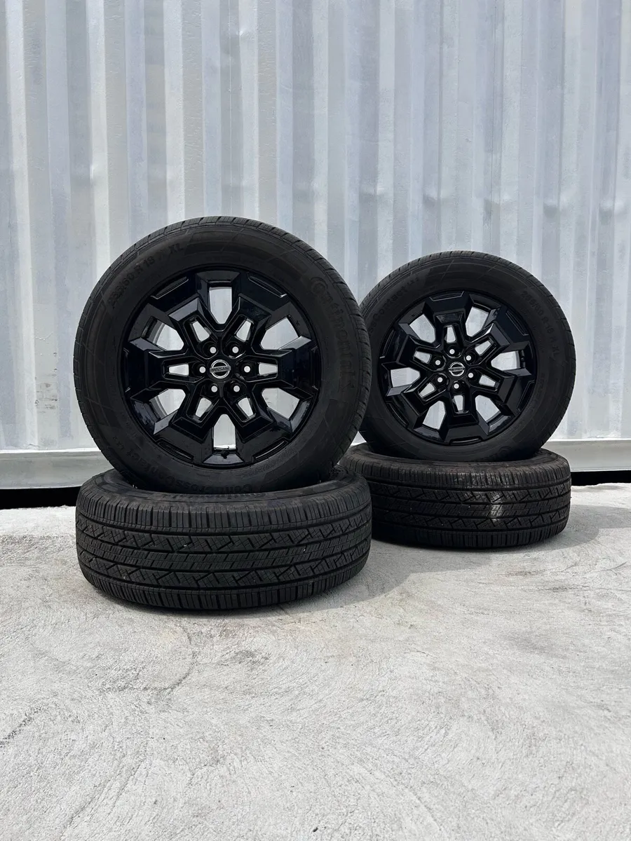 Genuine Nissan Navara 18” Alloy Wheels - Image 1