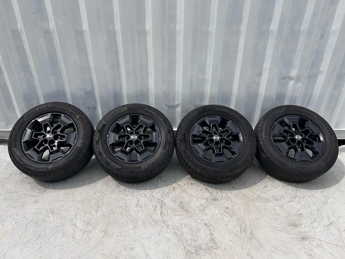 Genuine Nissan Navara 18” Alloy Wheels - Image 3