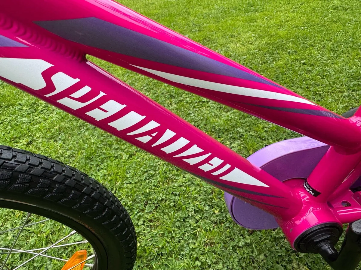 specialised Hotrock Coaster 16” pink girls bicycle - Image 4