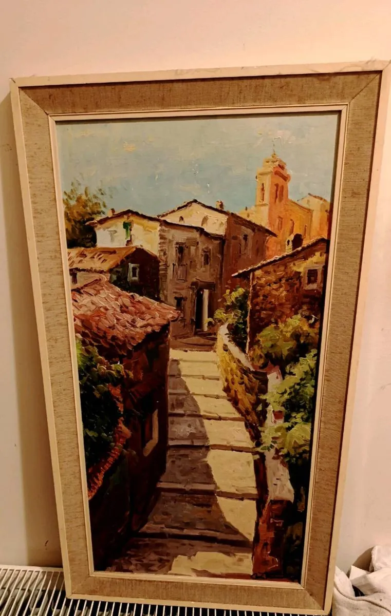 Lovely oil painting on canvas - Image 1