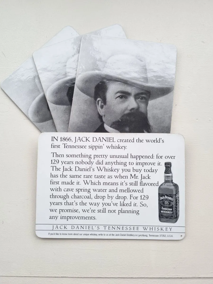 Jack Daniels Coasters x4 (1995) - Image 1