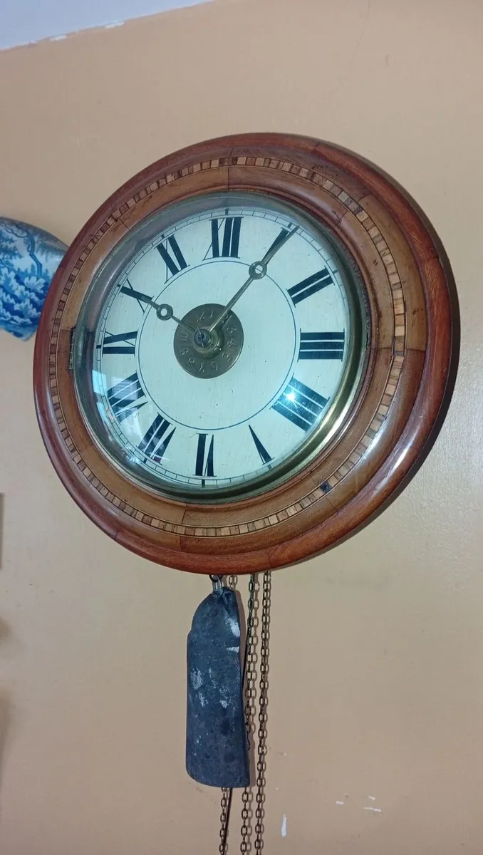 Antique Wag of the Wall clock - Image 4
