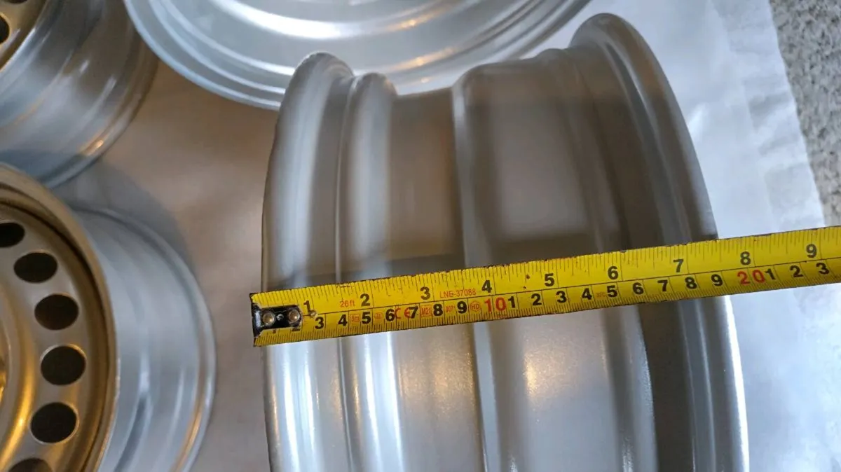 4 × Genuine VW Transporter T5 OEM Steel Wheels - Image 3