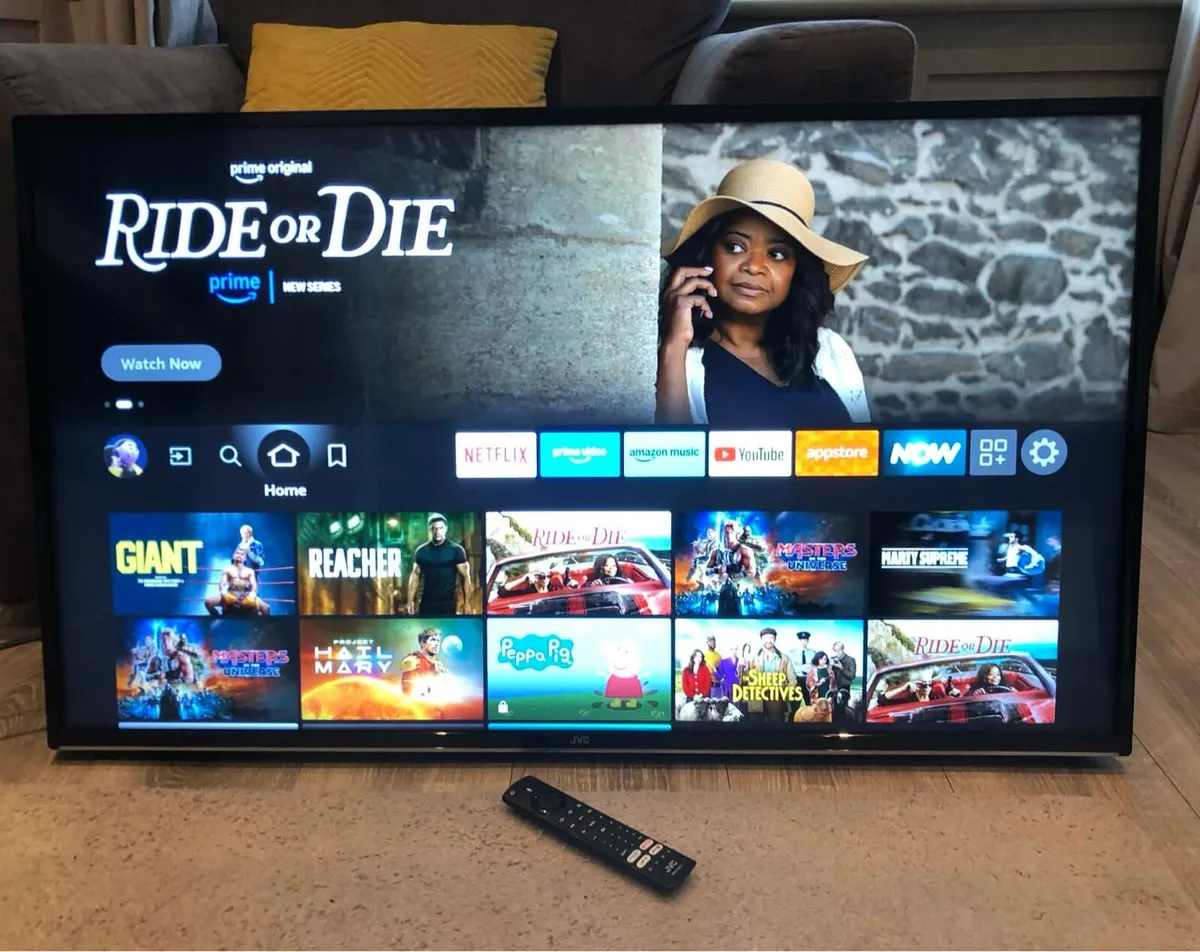 43” JVC 4k SMART FIRE TV - Image 1