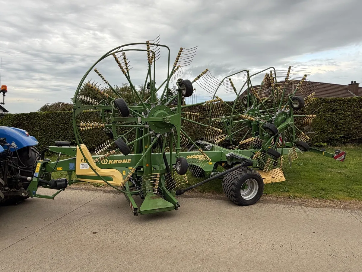 Krone 1370 swadro 4 rotor rake - Image 2