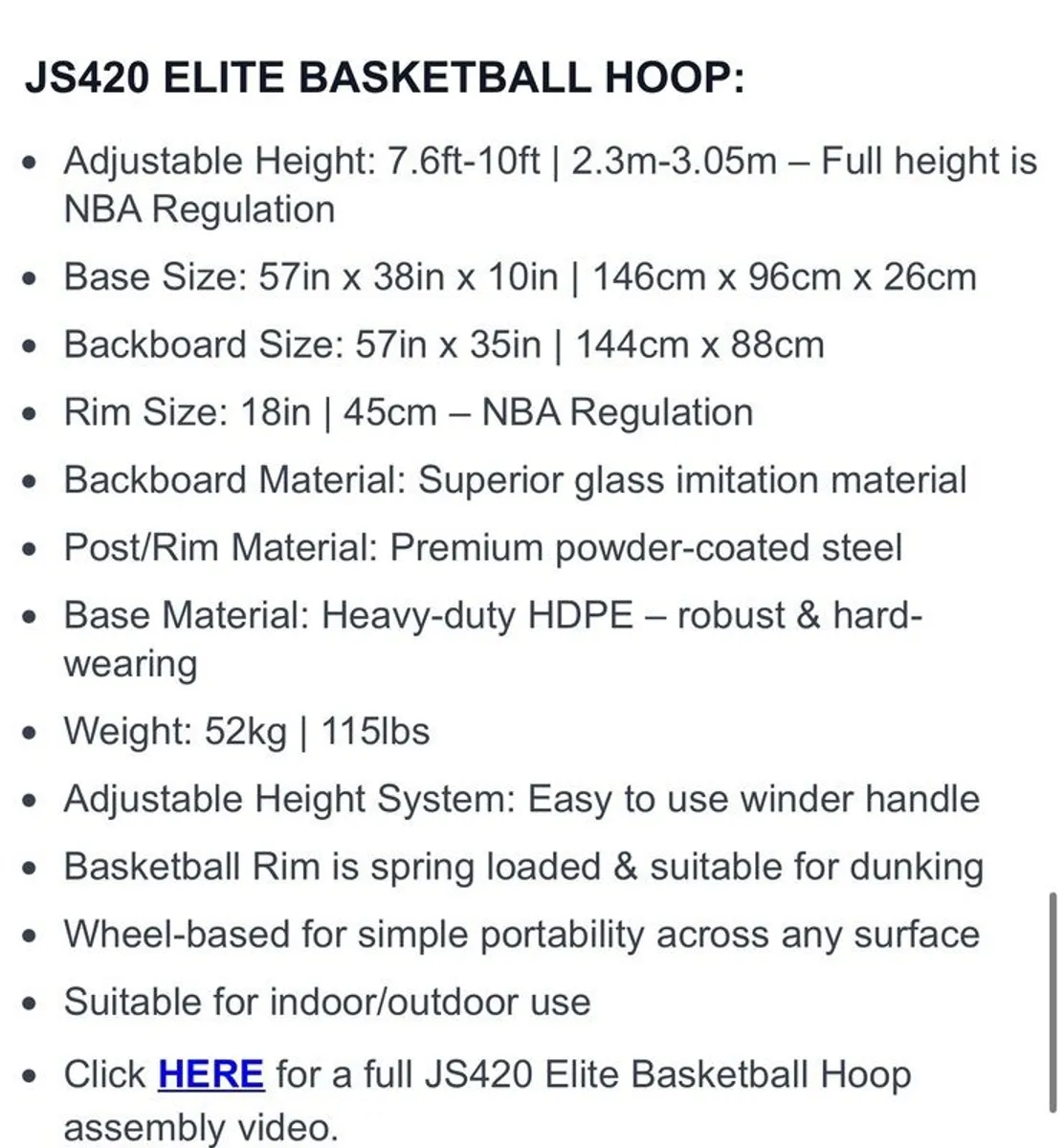 Basket Ball Hoop - Image 2