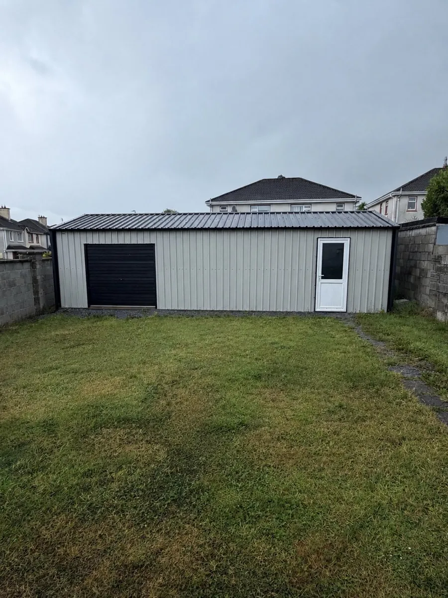10m x 4m Steel Shed - Image 1
