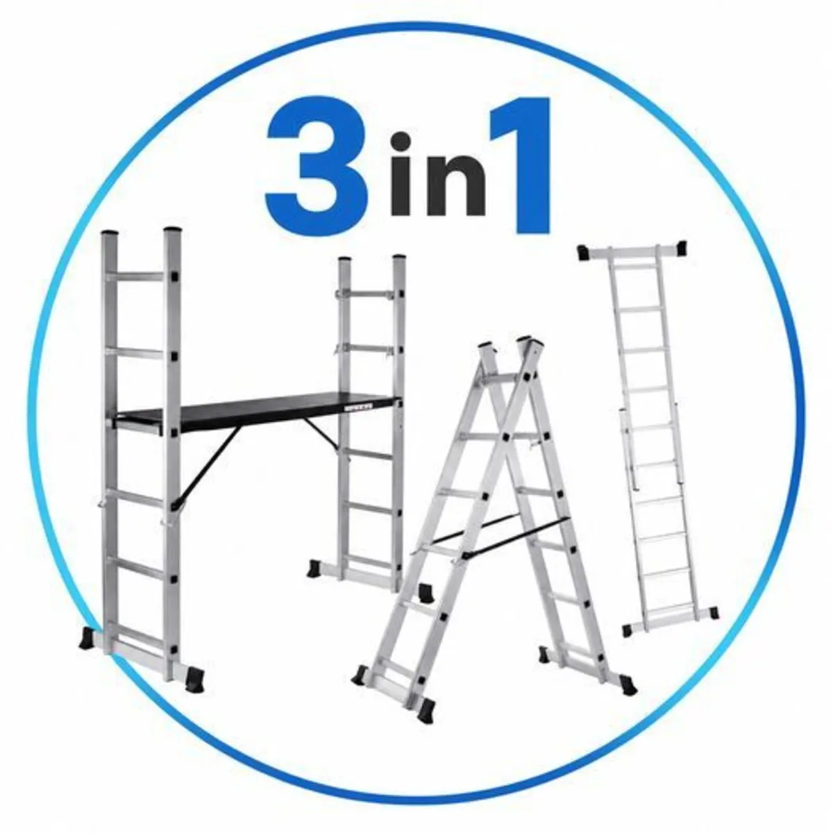 Mobile Aluminium Work Platform & Multifunction Sca - Image 3