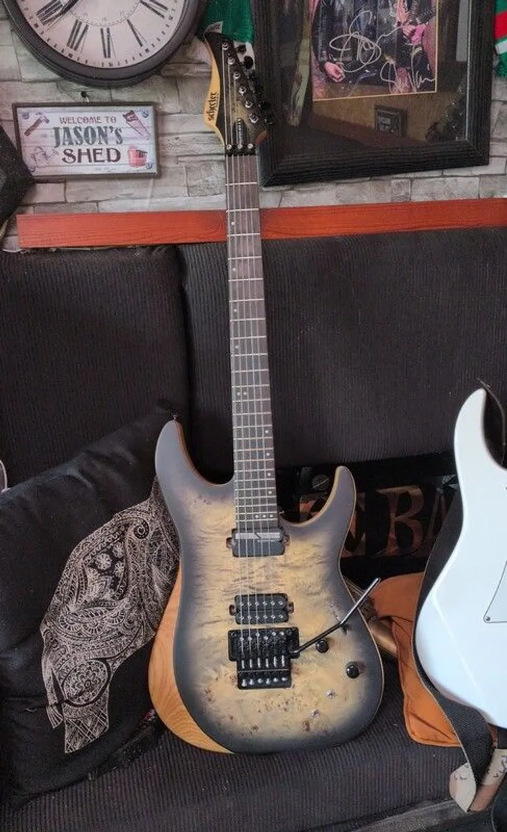 Schecter Reaper 6 FR with sustainiac - Image 1