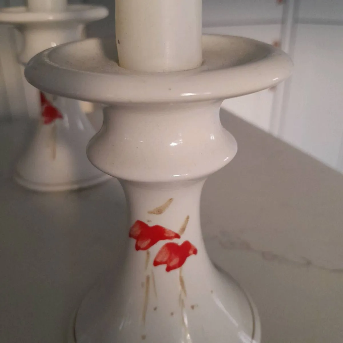 Louis Mulcahy candlesticks, pair - Image 2