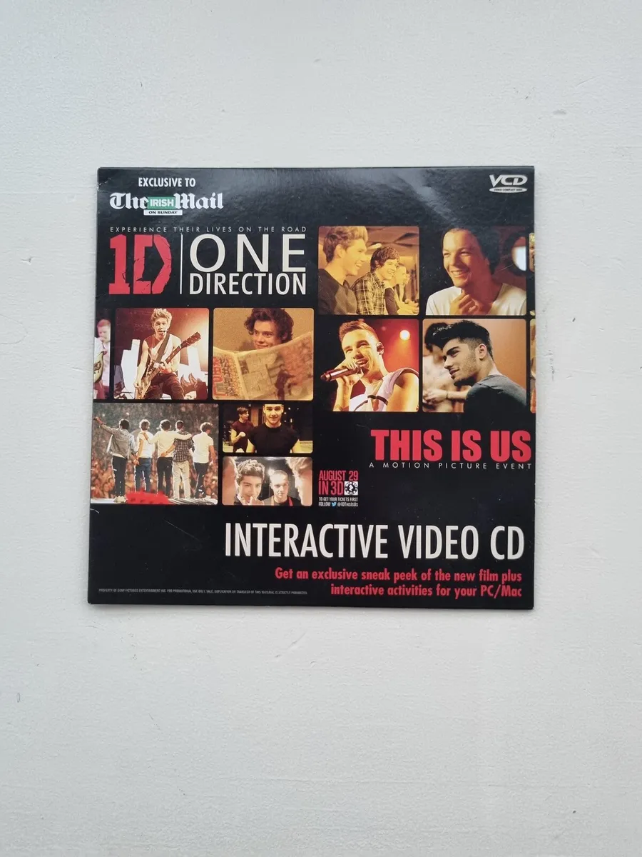 One Direction Interactive Video CD (New)