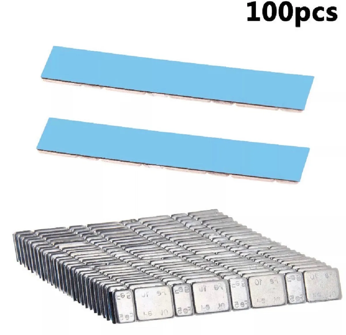 100x Lead Free 60G Strips Wheel Balance Weights - Image 1