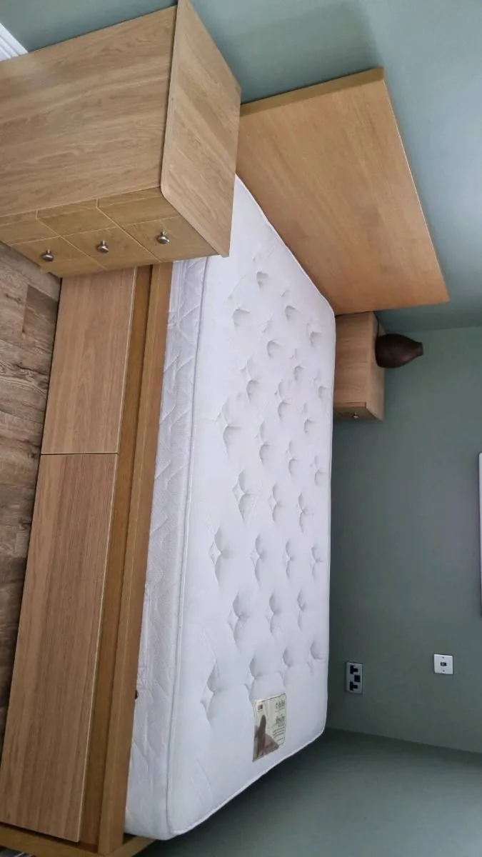 Double Bed and Lockers - Image 1