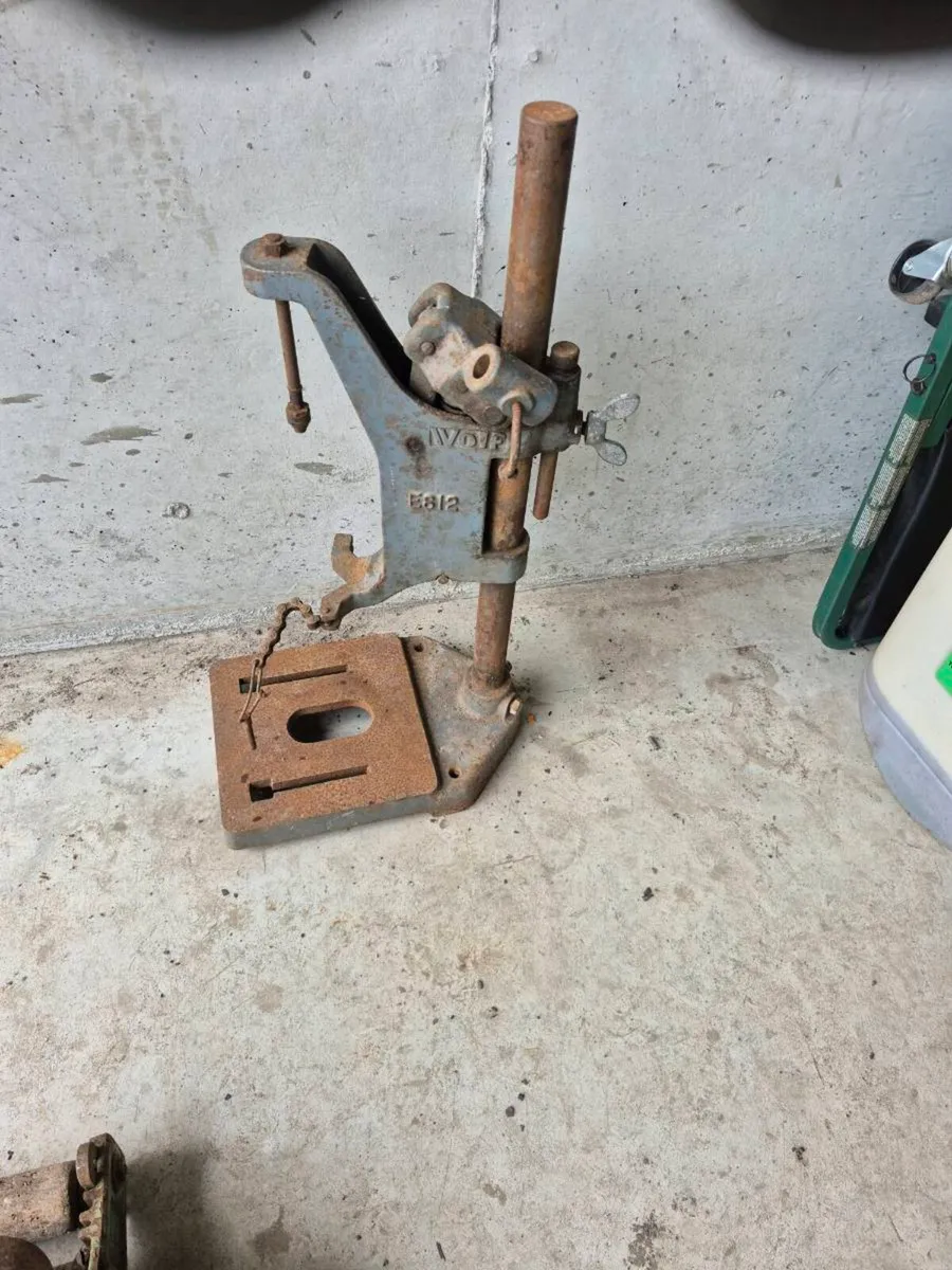 Vintage wolf drill stand - Image 1