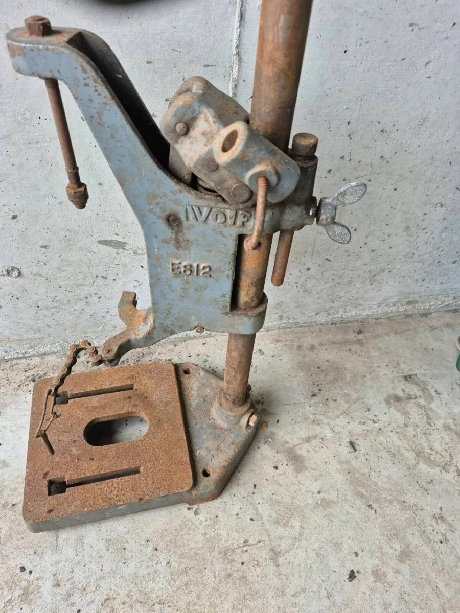 Vintage wolf drill stand - Image 2