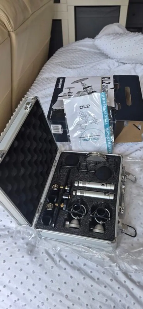 Samson Technologies CL2 Matched Stereo pair Condenser Mics (I have 5 of these to sell) - Image 3