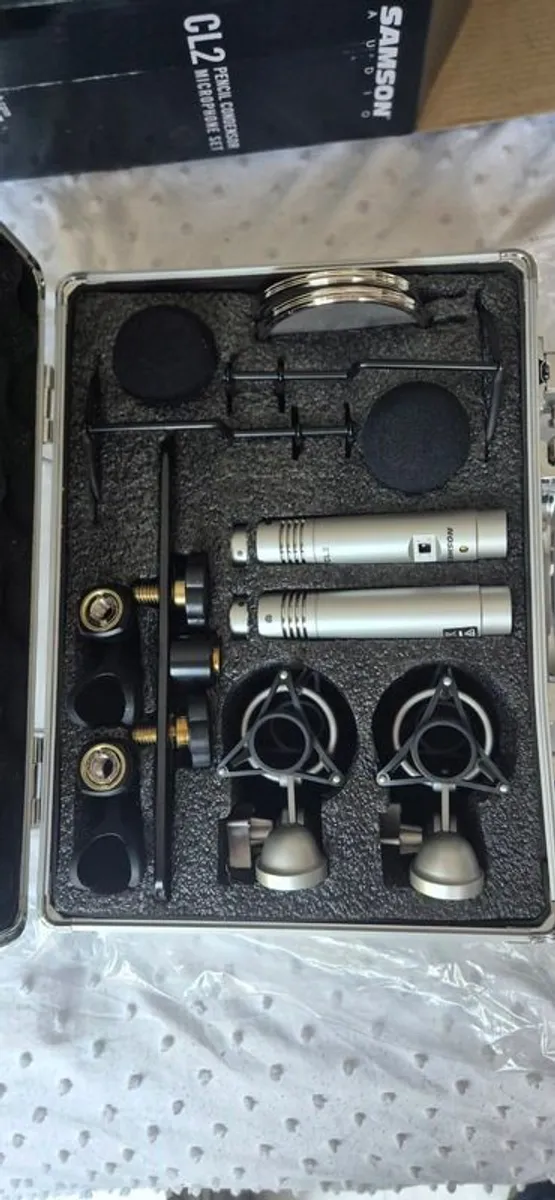 Samson Technologies CL2 Matched Stereo pair Condenser Mics (I have 5 of these to sell) - Image 1