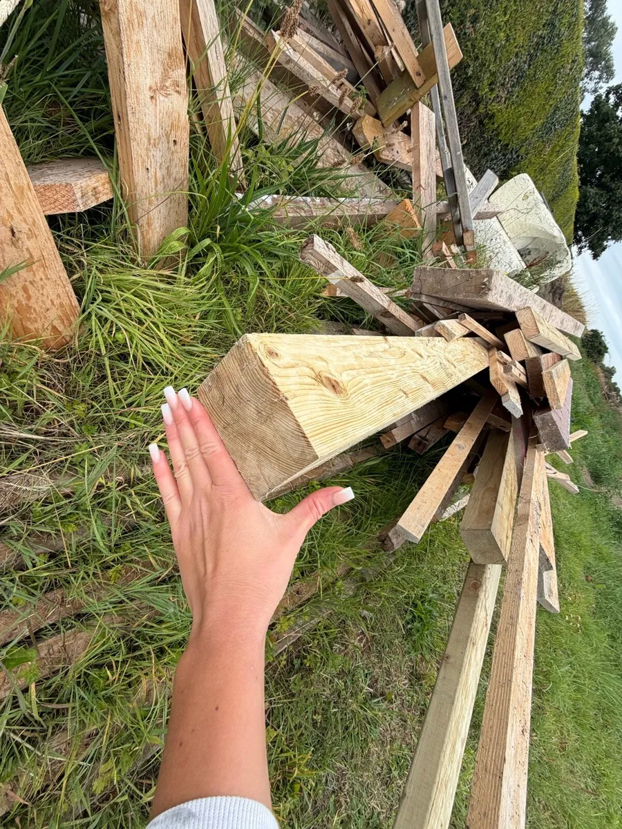 left over wood from work - Image 2