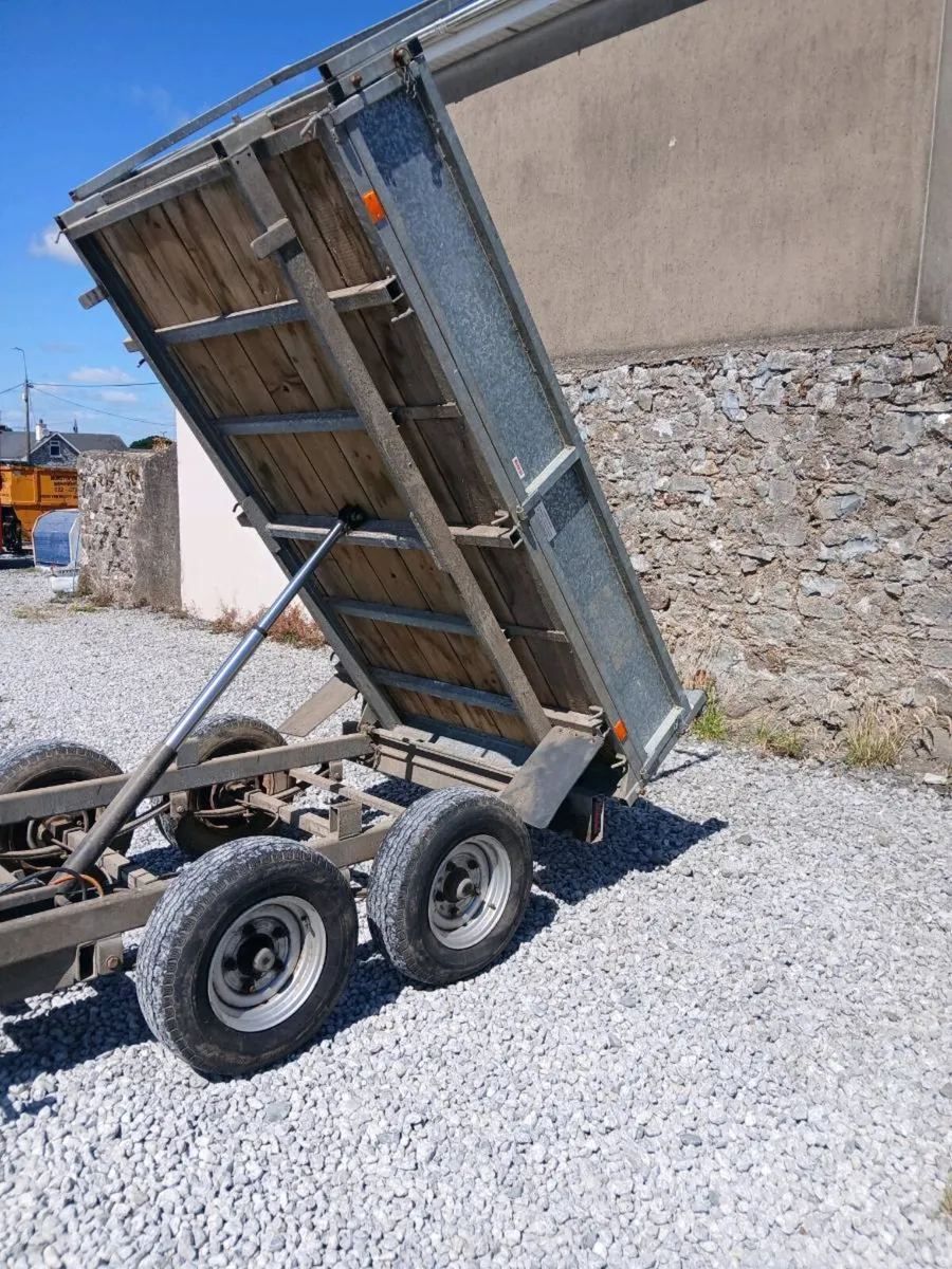 Dale kane tipper trailer 8ft by 5ft - Image 1