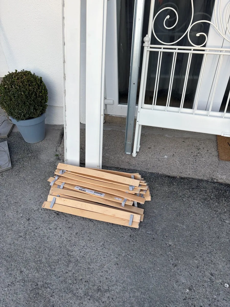 2 metal ikea bed frames - Image 2