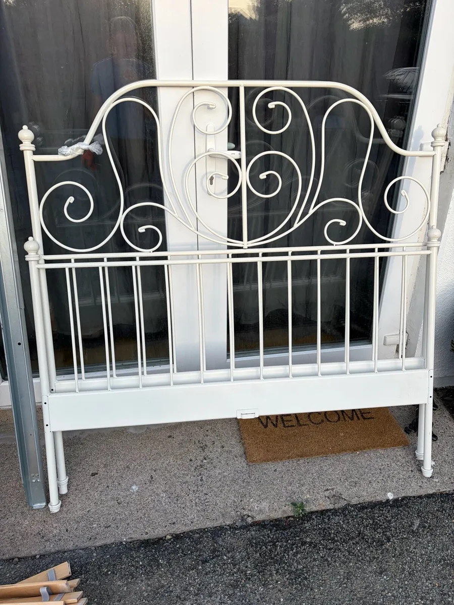 2 metal ikea bed frames - Image 3
