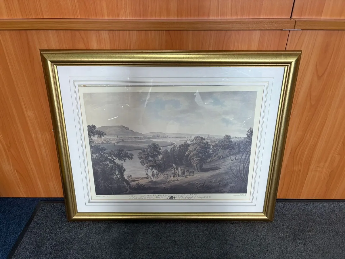 A view of Belfast from the Banks of the Lagan -£60 - Image 2