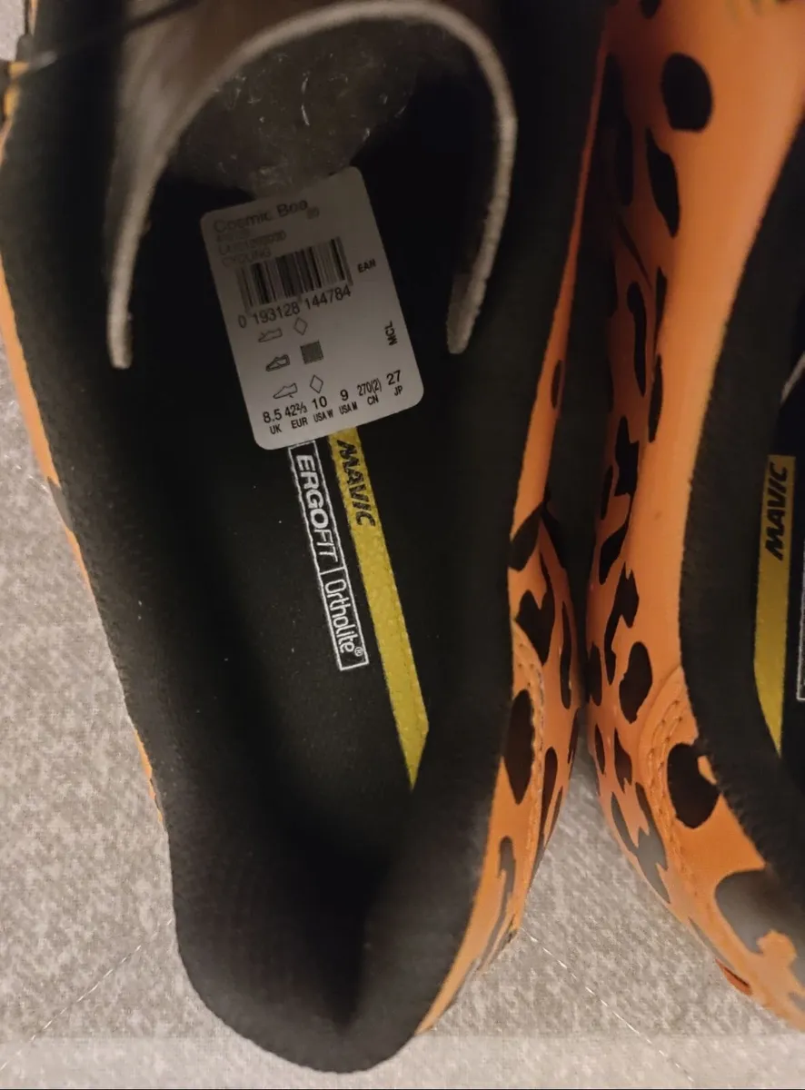 Mavic Cosmic BOA Custom shoes 8.5uk New - Image 3